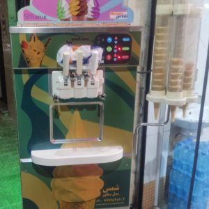 دستگاه بستنی قیفی شمس